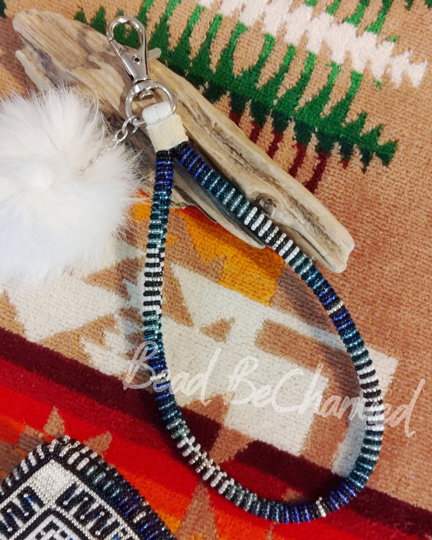 Purses, 'Nordic Mini Set' - Handbeaded 3-Piece Coin Purse, Earrings and Wristlet Set