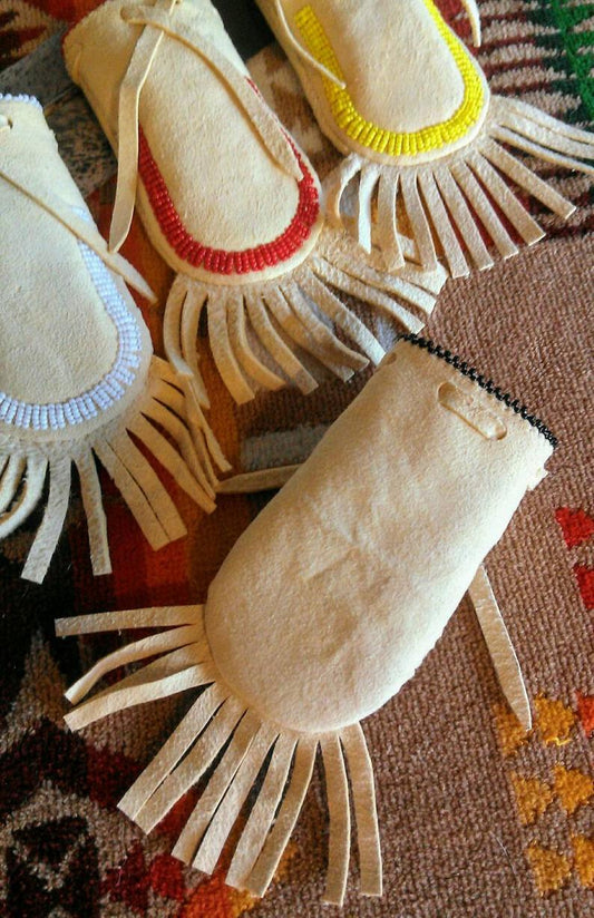Medicine Bags, "Four Directions" - Set of 4 Small Bags or Individual Color Bags, Smudge Bags