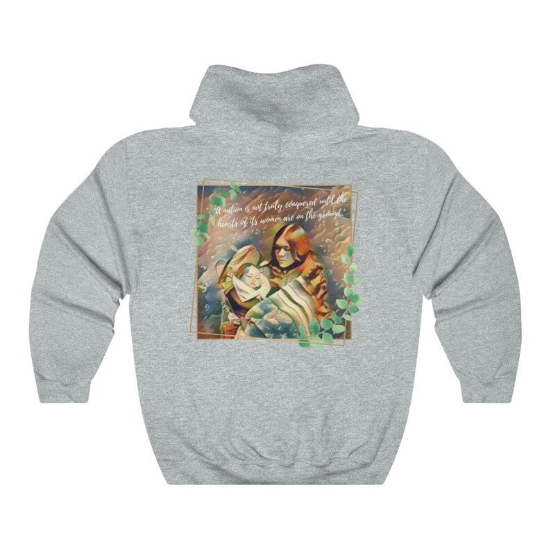 Hoodie, 'Matriarch'- Unisex Blend Cotton Hoodie
