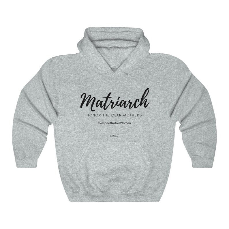 Hoodie, 'Matriarch'- Unisex Blend Cotton Hoodie